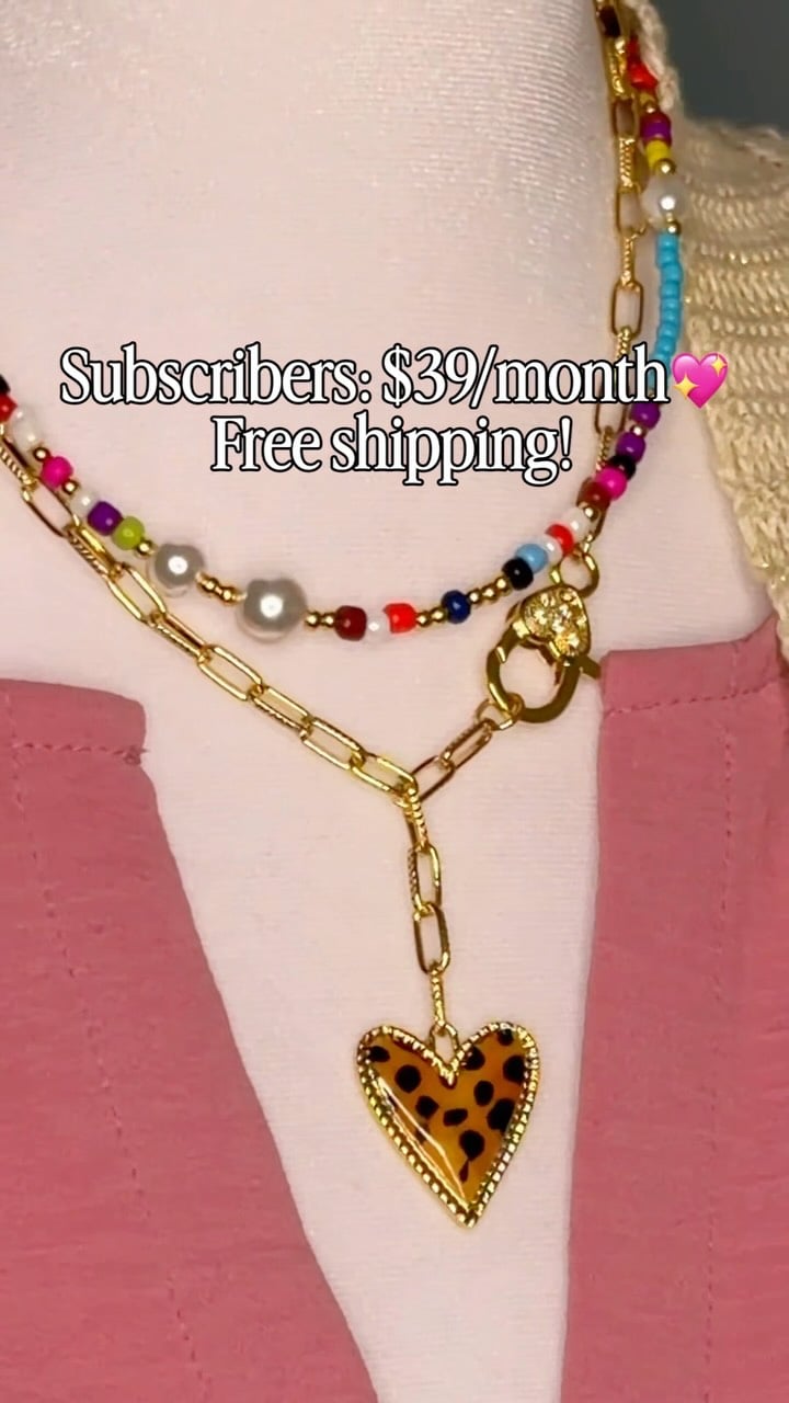 Three exclusive jewelry pieces. All for just $39! ✨💕

Your monthly jewelry refresh just got a whole lot sweeter!

💕 Subscribers: $39/month + FREE shipping
✨ Non-subscribers: $49 + FREE shipping

No subscription? No problem! You can still snag this month’s exclusive box without the commitment!

⏰ Only available through October 31!

Message me to claim yours before it’s gone! 💖