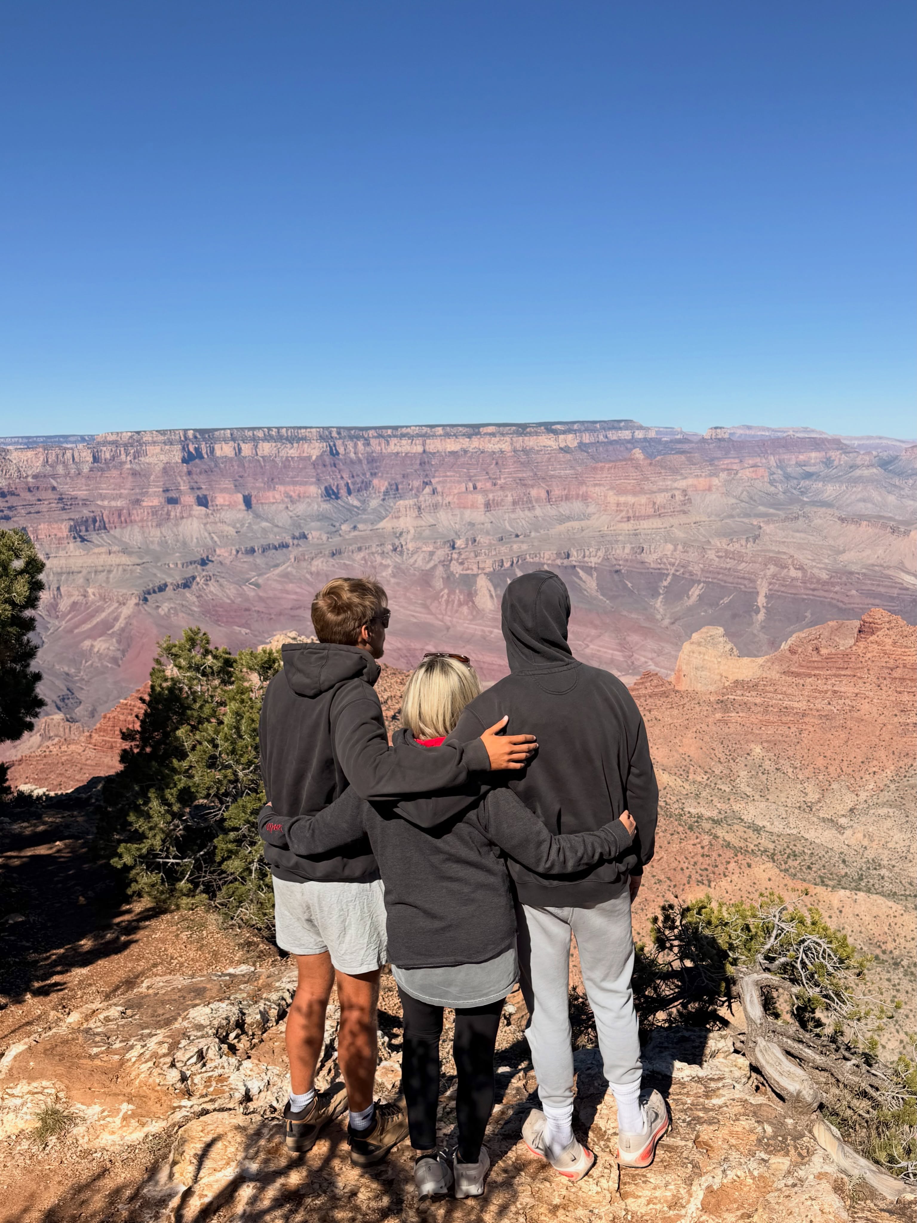 What a wonderful day experiencing the breathtaking beauty of the Grand Canyon with my guys for the first time. ❤️

Treasuring times like these with the two God gave.  I’m so grateful for every single moment with them. 🥹

In the end, there are two things that matter most: Faith + Family. 🙌🏼

#twinlife #motheroftwins #grandcanyonnationalpark #fyp #travelmore